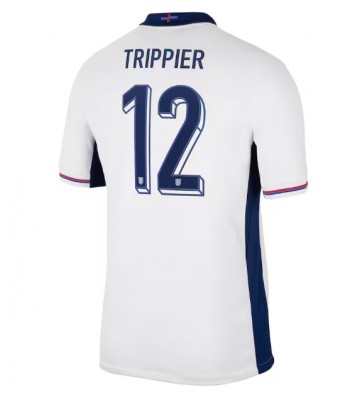 England Kieran Trippier #12 Hjemmebanetrøje EM 2024 Kort ærmer
